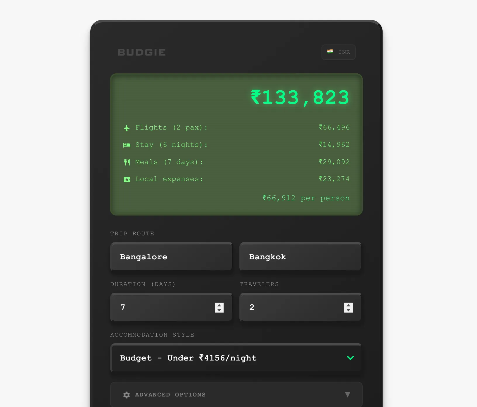 Final version of Budgie