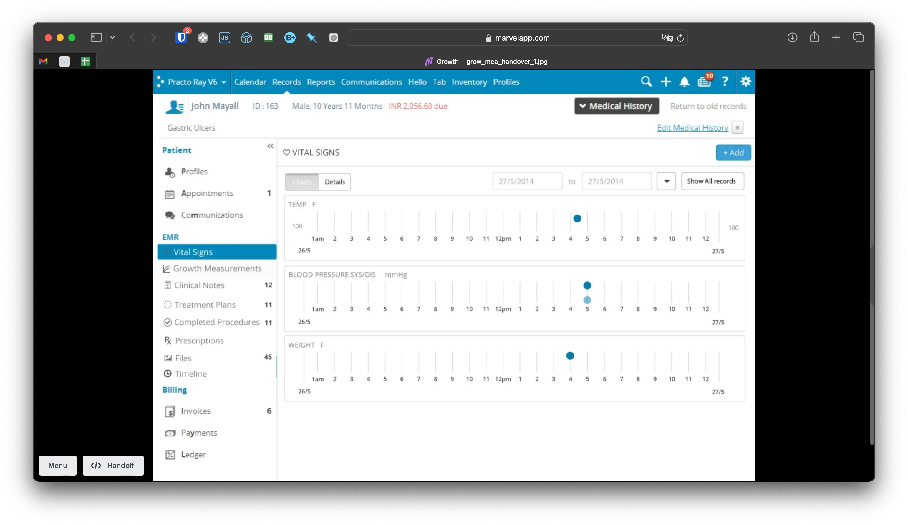My first Marvelapp prototype - June 2014. Created for my Master's submission, still seems to work.