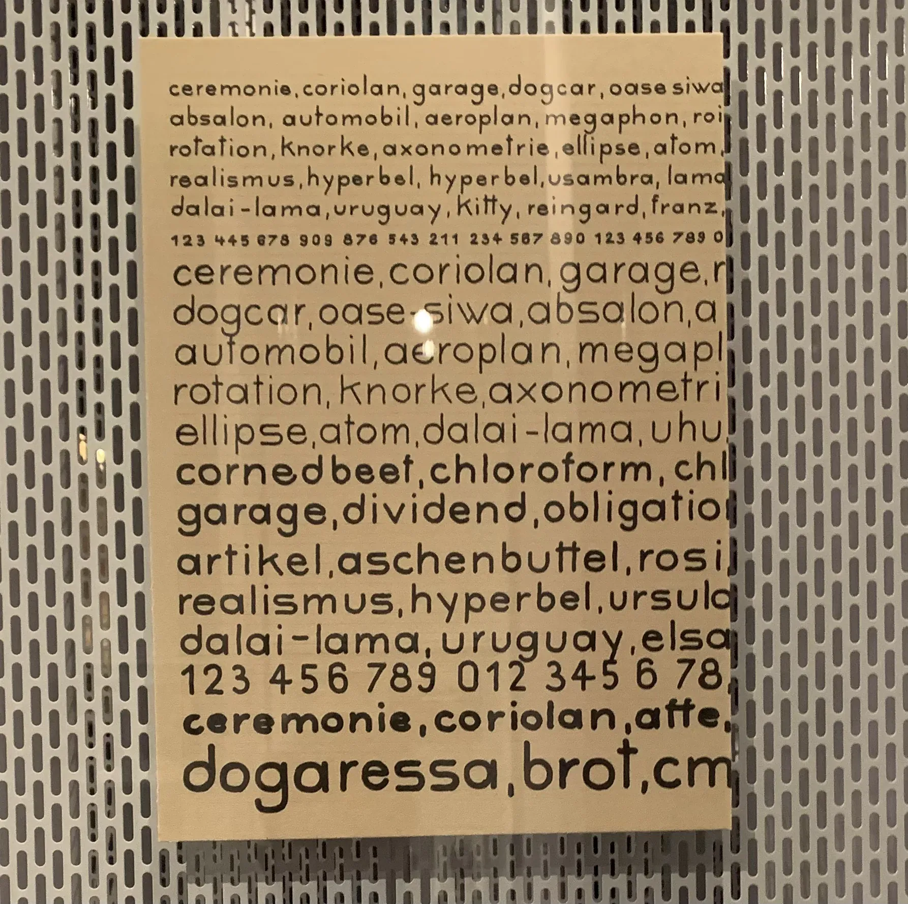 From lessons with Joost Schmidt, 1929
