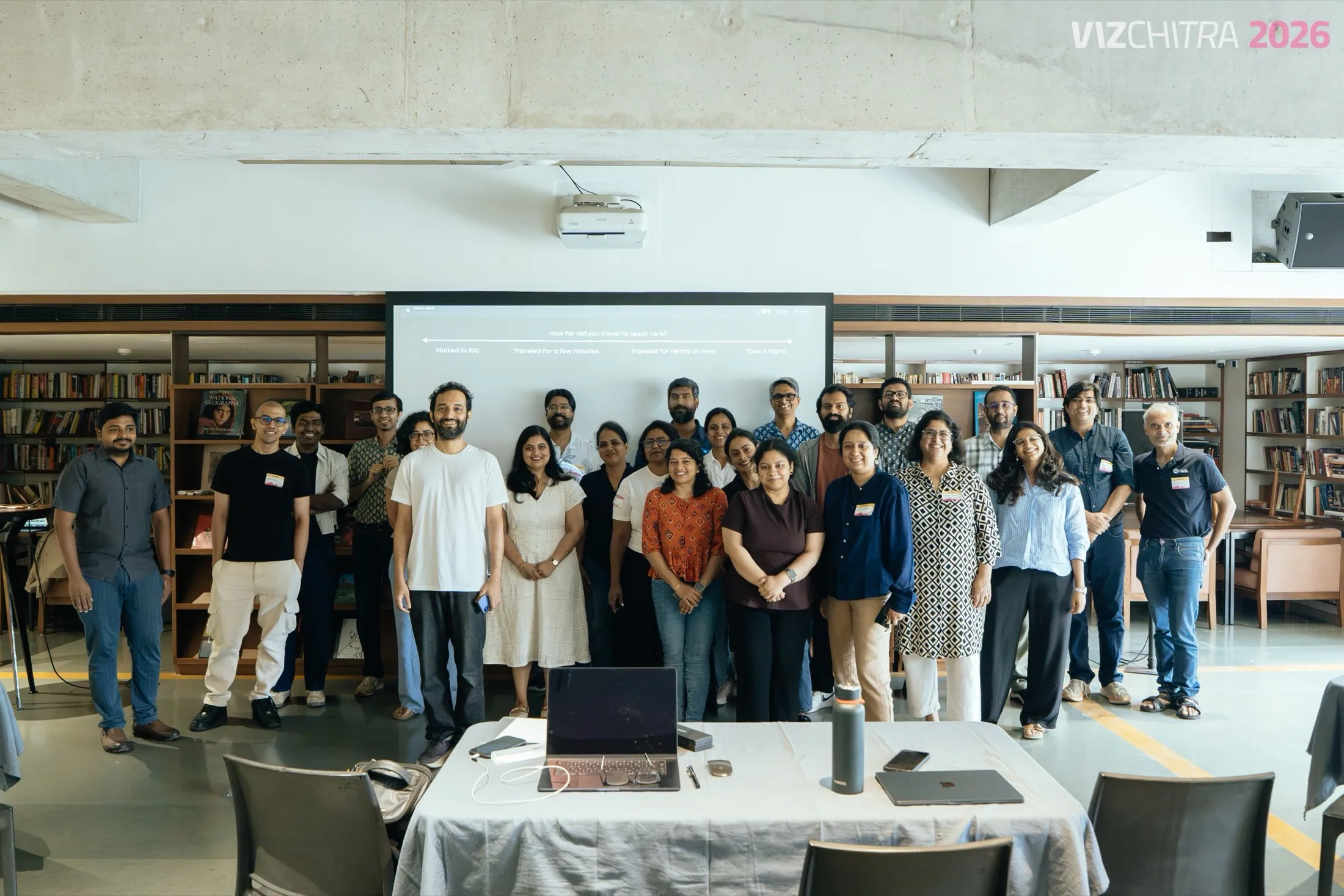 Pariticipants of the workshop during the Ice breaker session