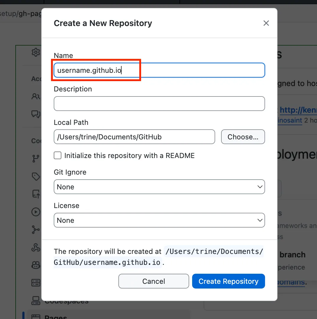 Create a New Repository using Github Desktop