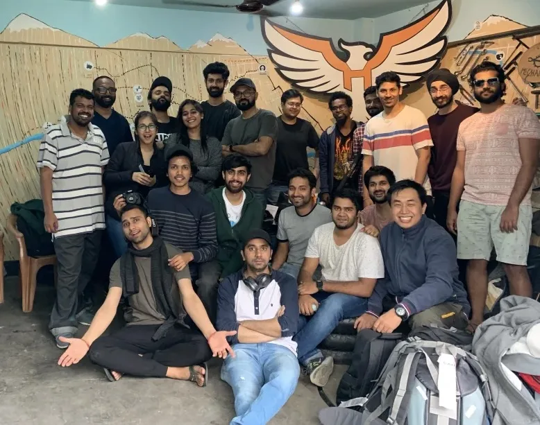 The Gojek design team at a Desain Keliling design QnA and hiring event